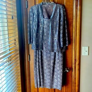Sequined Mother of the Bride dress Size 16P